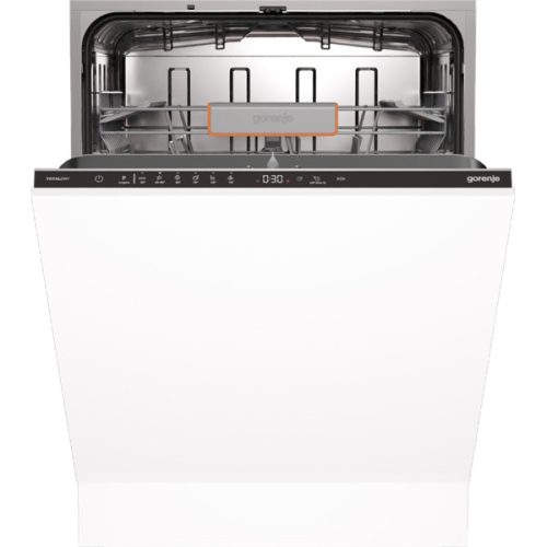 Gorenje GV642C65 fekete, programok száma: 6, beépíthető, 14 terítékes mosogatógép 