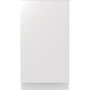 Gorenje GV583C10 fehér, programok száma: 5, keskeny beépíthető, 10 terítékes mosogatógép 