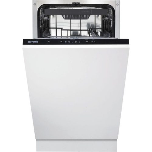 Gorenje GV520E10 fekete, programok száma: 5, keskeny beépíthető, 11 terítékes mosogatógép 
