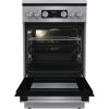 Gorenje GK5C42SH-B Inox, szabadonálló, gáz, kombinált, főzőzóna: 4, sütő:70L, grill, tűzhely