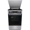Gorenje GK5C42SJ szürke, szabadonálló, gáz, kombinált, főzőzóna: 4, sütő:62L, grill, tűzhely