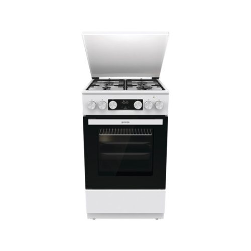 Gorenje GK5C42WH-B fehér, szabadonálló, gáz, kombinált, főzőzóna: 4, sütő:70L, grill, tűzhely