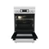Gorenje GK5C42WH-B fehér, szabadonálló, gáz, kombinált, főzőzóna: 4, sütő:70L, grill, tűzhely