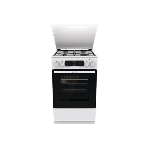 Gorenje GK5C42WJ fehér, szabadonálló, gáz, kombinált, főzőzóna: 4, sütő:62L, grill, tűzhely