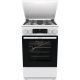 Gorenje GKS5C72WF fehér, szabadonálló, gáz, kombinált, főzőzóna: 4, sütő:70L, grill, tűzhely