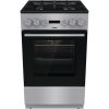 MORA K4255C1S szürke, szabadonálló, gáz, kombinált, főzőzóna: 4, sütő:70L, grill, tűzhely
