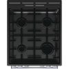 MORA K4255C1S szürke, szabadonálló, gáz, kombinált, főzőzóna: 4, sütő:70L, grill, tűzhely