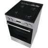 MORA K4255C1S szürke, szabadonálló, gáz, kombinált, főzőzóna: 4, sütő:70L, grill, tűzhely