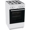 MORA P2241A1W fehér, szabadonálló, gáz, főzőzóna: 4, sütő:70L, tűzhely