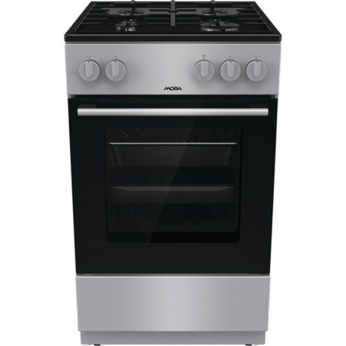 MORA P2252A1S szürke, szabadonálló, gáz, főzőzóna: 4, sütő:70L, tűzhely