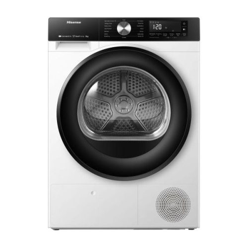 Hisense DH3S802BW3 fehér, 8 kg, hőszivattyús, szárítógép