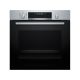 Bosch HBG578ES3 inox, beépíthető, sütőtér: 71L, grill, légkeverés, sütő
