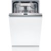 Bosch SPV6EMX05E inox, programok száma: 6, keskeny beépíthető, 10 terítékes mosogatógép 