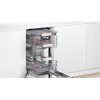 Bosch SPV6EMX05E inox, programok száma: 6, keskeny beépíthető, 10 terítékes mosogatógép 