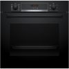 Bosch HQA574BB3 fekete, beépíthető, sütőtér: 71L, grill, légkeverés, sütő