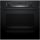Bosch HQA574BB3 fekete, beépíthető, sütőtér: 71L, grill, légkeverés, sütő