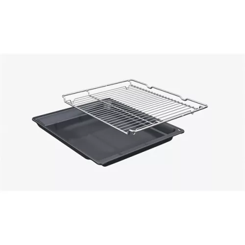 Bosch HQA574BB3 fekete, beépíthető, sütőtér: 71L, grill, légkeverés, sütő