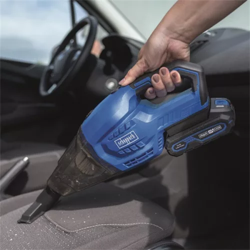 Scheppach C-HVC150-X - akkus kézi porszívó, IXES 20 V (akku és töltő nélkül)