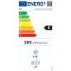 Beko RFSA240M41WN fehér, Hűtő:L, Fagyasztó:215L, fagyasztószekrény