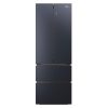 Haier HFW7720ENMB, négyajtós, alulfagyasztós, Hűtő:337L, Fagyasztó:140L, Total No frost hűtőszekrény