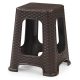 IRIS GF-400BR Star barna rattan zsámoly 35x35x46cm