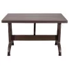 IRIS GF-1000BR Stable barna műanyag asztal 70x120cm