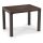 IRIS GF-240BR ECO barna műanyag kerti asztal rattan 70x100cm