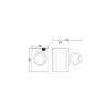 Whirlpool WP C9 WBS EE fehér, 9 kg, hőszivattyús, szárítógép