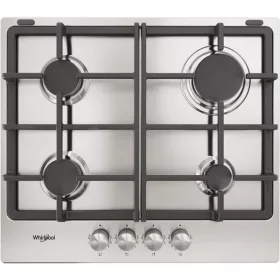   Whirlpool TKRL 660 IX inox, beépíthető, gáz, főzőzóna: 4, beépíthető méret: 56cm, főzőlap