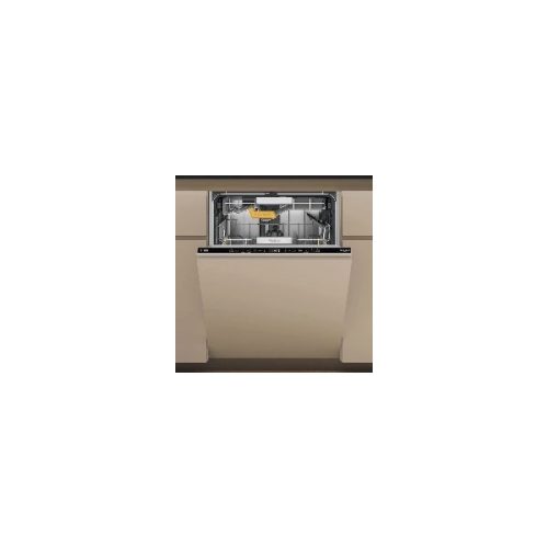 Whirlpool W8I HT58 TS fekete, programok száma: 8, beépíthető, 14 terítékes mosogatógép 
