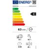 Whirlpool WH6IC11BS7LSA0 inox, programok száma: 9, keskeny beépíthető, 11 terítékes mosogatógép 