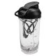 Nike 25 101.2242.910.16 átlátszó fekete shaker kulacs