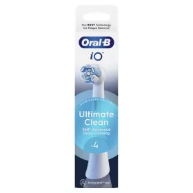   Oral-B iO Ultimate Clean White 4 db-os fogkefefej szett - új