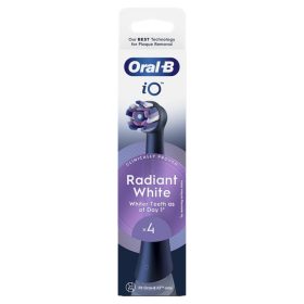Oral-B iO Radiant White 4 db-os RB fogkefefej szett - új