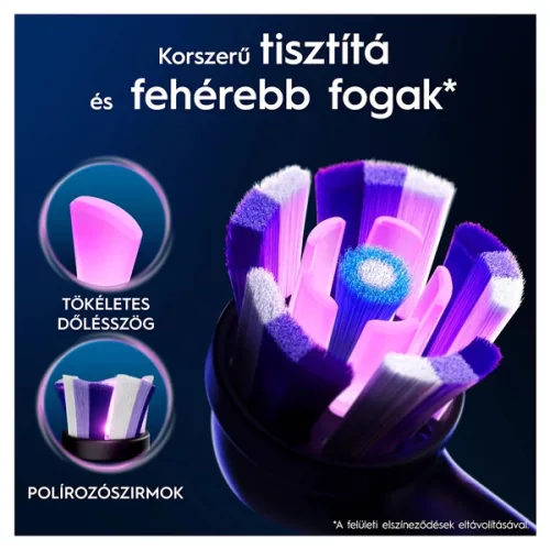Oral-B iO Radiant White 4 db-os RB fogkefefej szett - új