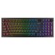 AVAX GM03 PRO 98% HUN Gasket RGB tri-mode mechanikus (Gateron barna switch) billentyűzet