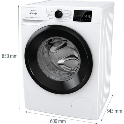 Gorenje WPNEI72A1SWIFI fehér, elöltöltős, max.1200ford., 7 kg, mosógép