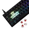 White Shark SHINOBI 2 GK-004111B/R-US US fekete mechanikus (red switch) gamer billentyűzet