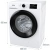Gorenje WPNEI84A1SWIFI fehér, elöltöltős, max.1400ford., 8 kg, mosógép