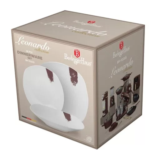 Berlinger Haus BH/10203 18 részes bordó étkészlet