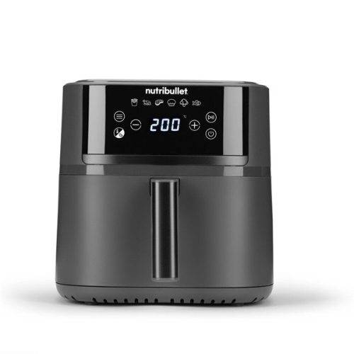 Nutribullet NBA0611 CrispLite sötétszürke 6 L forrólevegős sütő