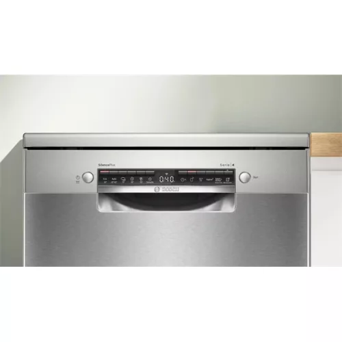 Bosch SMS4HMI05E inox, programok száma: 6, szabadonálló, 14 terítékes mosogatógép