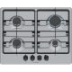 Bosch PGP6B5K60 inox, beépíthető, gáz, főzőzóna:4, beépíthető méret: 58,2cm, főzőlap