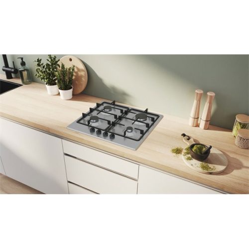 Bosch PGP6B5K60 inox, beépíthető, gáz, főzőzóna:4, beépíthető méret: 58,2cm, főzőlap