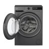 Candy BR 48SBL6G-S szürke,  elöltöltős, max.1400ford., 8kg mosógép