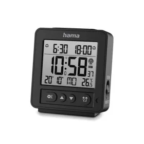 Hama 00185895 RHODOS DCF fekete ébresztőóra