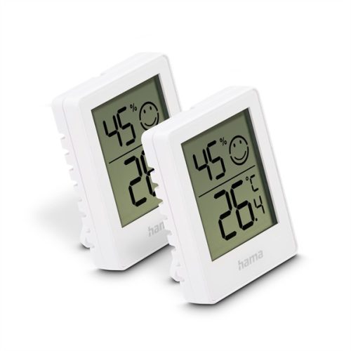 Hama 00222233 BAROS 2db-os hőmérséklet és páratartalom mérő