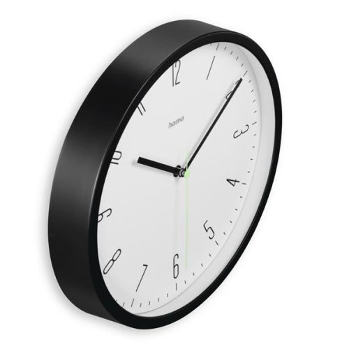 Hama 00185882 CAPRI 25cm fekete falióra