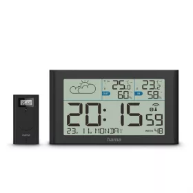   Hama 00222216 SYLT kültéri/beltéri fekete időjárás állomás