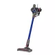 TOO-CVC-X3-BL kék akkumulátoros álló porszívó 140W, 11kPa, 0,5 liter, elektromos kefe Self standing funkcióval